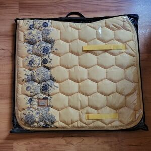 NEW Dotibel Honey Yellow Dressage Pad